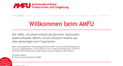 Desktop Screenshot of amfu.ch